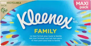 Kleenex Original Family 2vrstvé papírové kapesníčky, 128 ks
